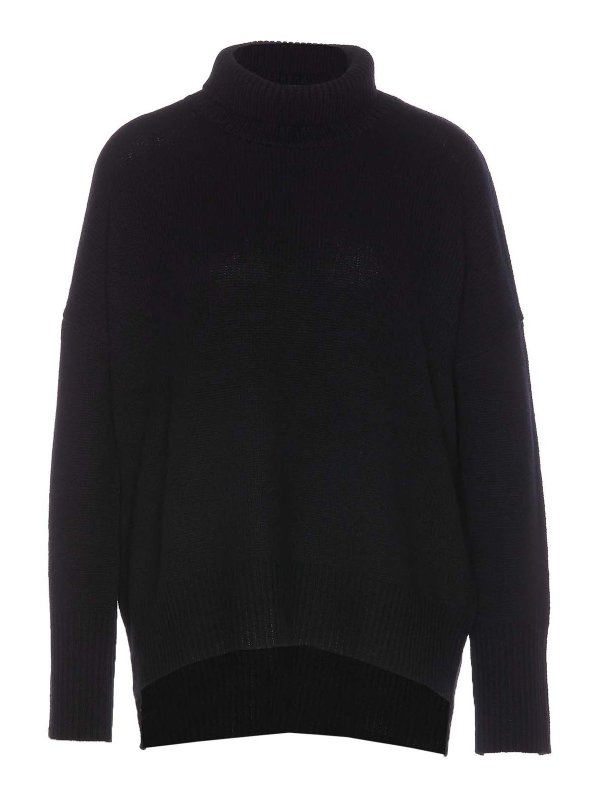 LISA YANG: Pull col rond - Pull Col Rond - Noir