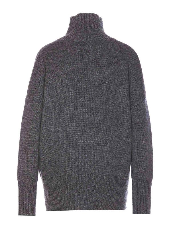 LISA YANG: maglia collo rotondo online - Maglione Heidi grigio