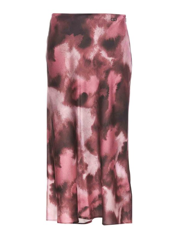 Liu Jo: Knielange und Midi Röcke - Midirock - Nude