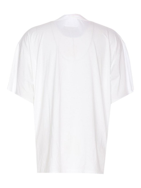 MM6 MAISON MARGIELA: t-shirts online - Logo T-Shirt