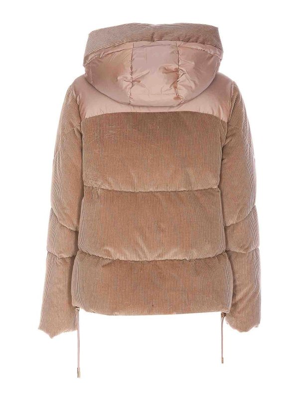 MOORER: casual jackets online - Pink Carola Down Jacket