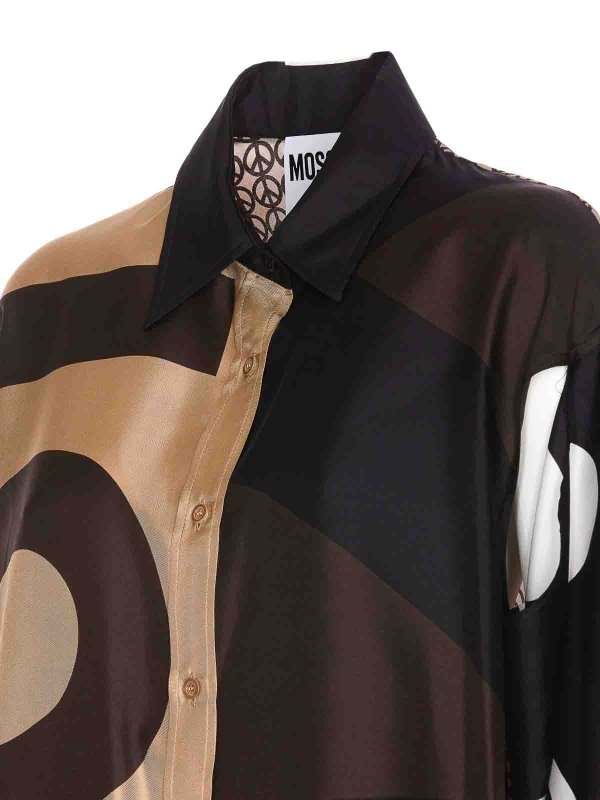 The Best Shops MOSCHINO: Chemises - Chemise - Marron