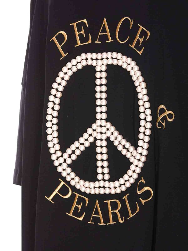 The Best Shops MOSCHINO: ニーレングスドレス - 膝丈ドレス - 黒