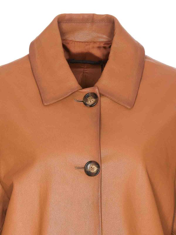 Abrigo Corto - Marrón shop online: NINETTE