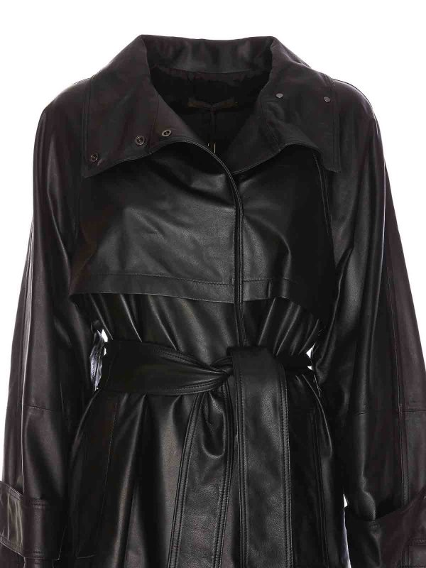 Leather Coat shop online: NINETTE