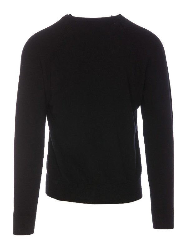 Paolo Pecora: クルーネック online - クルーネック - 黒