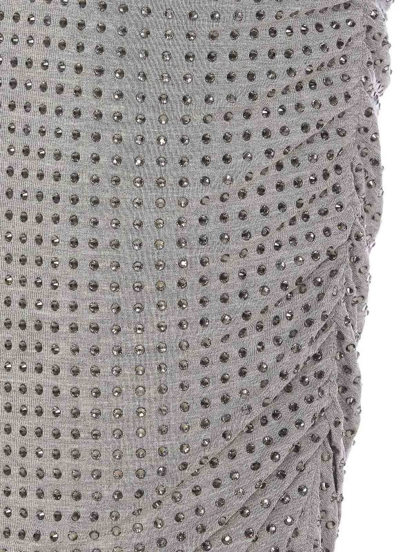 The Best Shops Pinko: Knee length skirts & Midi - Grey Kedrin Skirt