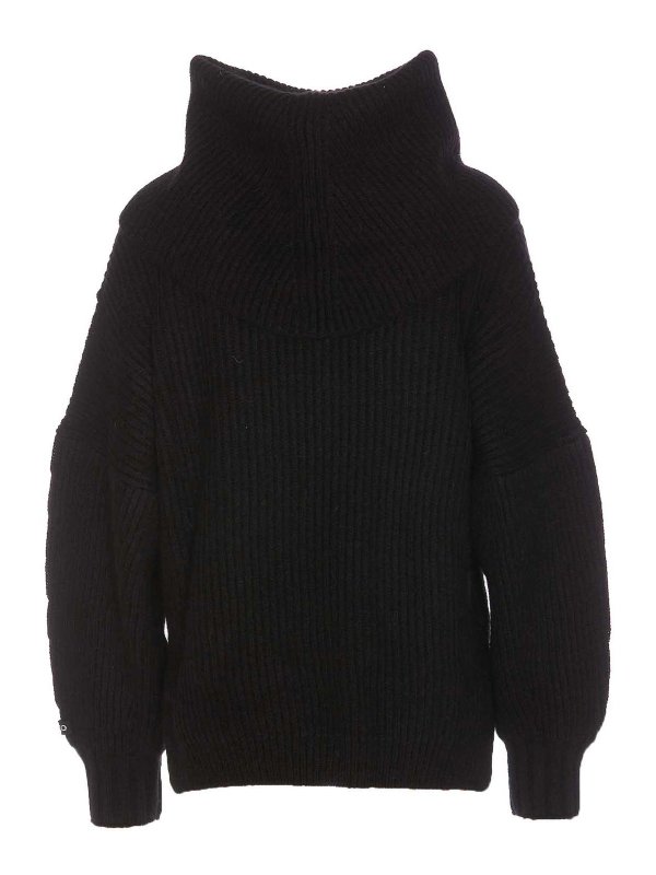 Pinko: crew necks online - Black Sphynx Sweater