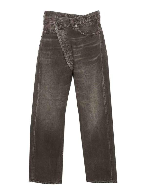 R13: Bootcut - Bootcut Jeans - Grau