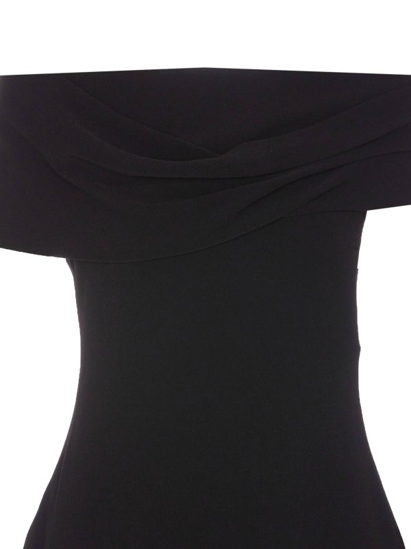 ショートドレス - 黒 shop online: SOLACE LONDON