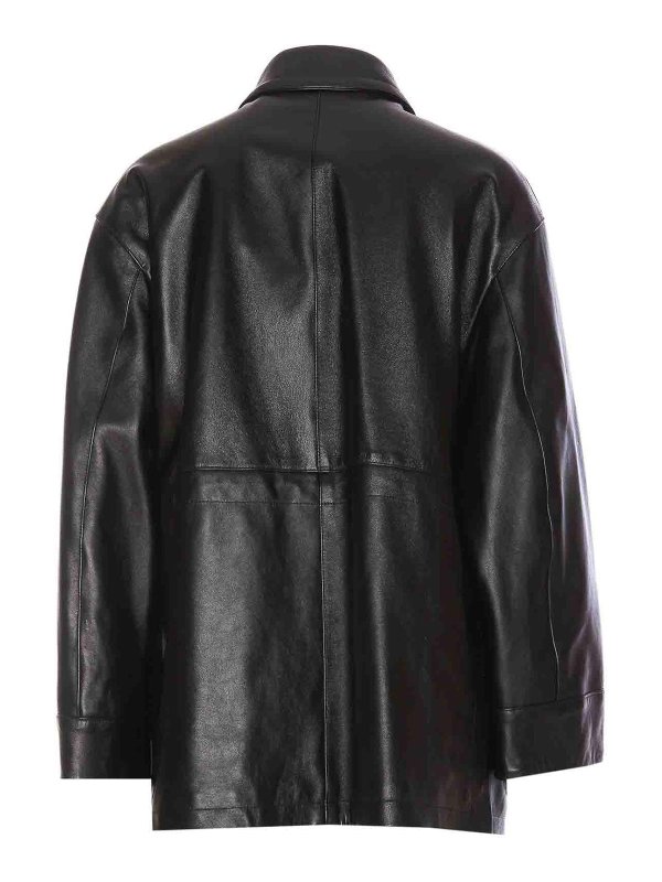 VALENTINO GARAVANI: casual jackets online - Leather Jacket