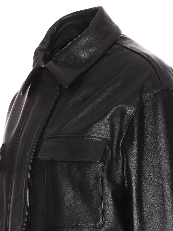 The Best Shops VALENTINO GARAVANI: casual jackets - Leather Jacket