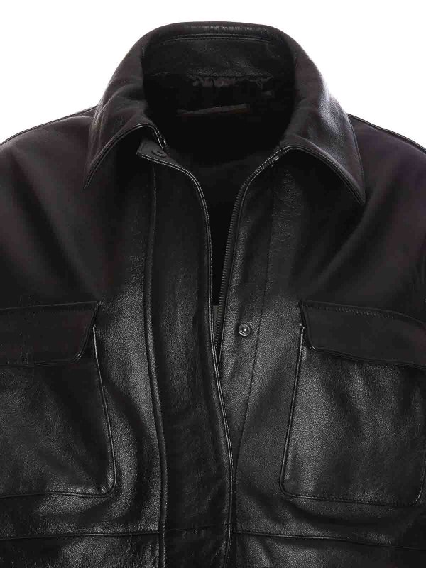 Leather Jacket shop online: VALENTINO GARAVANI