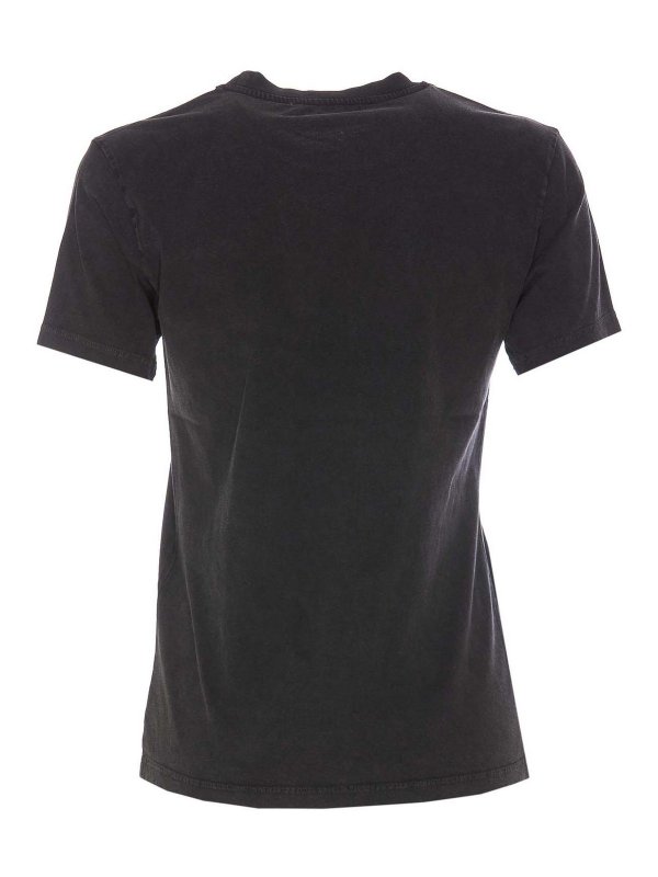 VICTORIA BECKHAM: t-shirts online - Shrunken Logo T-Shirt