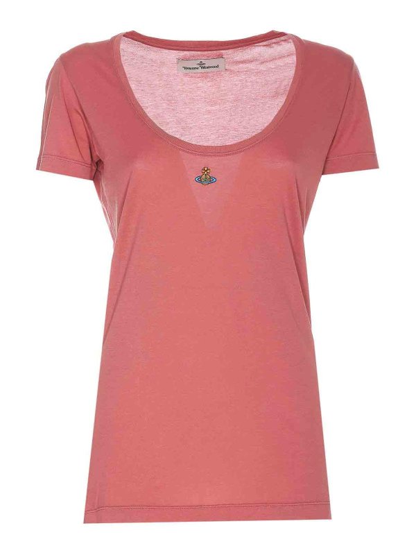 VIVIENNE WESTWOOD: T-shirts - T-Shirt - Couleur Chair