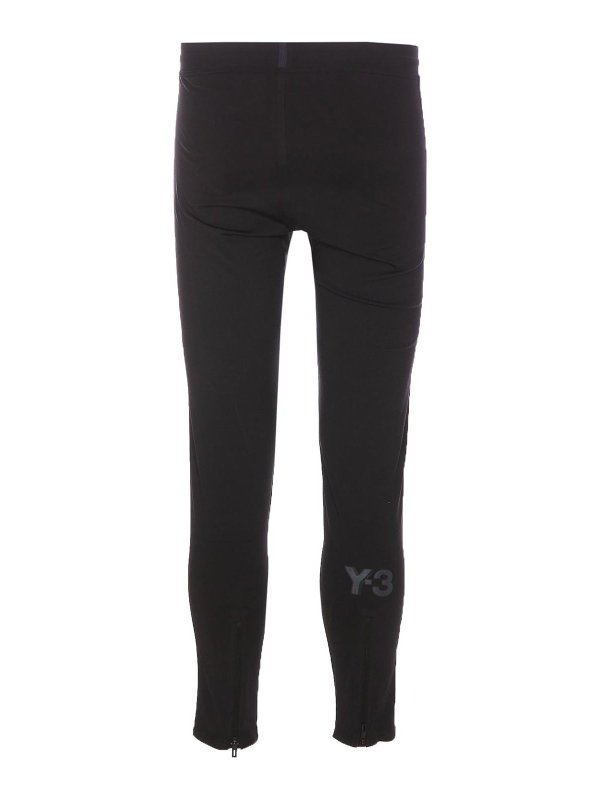Y-3: Trousers Shorts online - Adidas  Black Track Pants