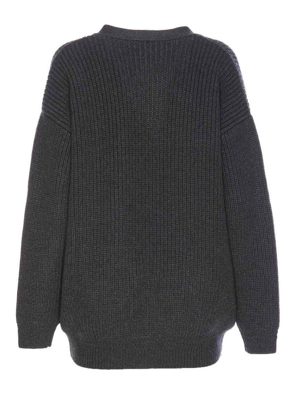 BALLY: Cárdigans online - Cárdigan - Gris