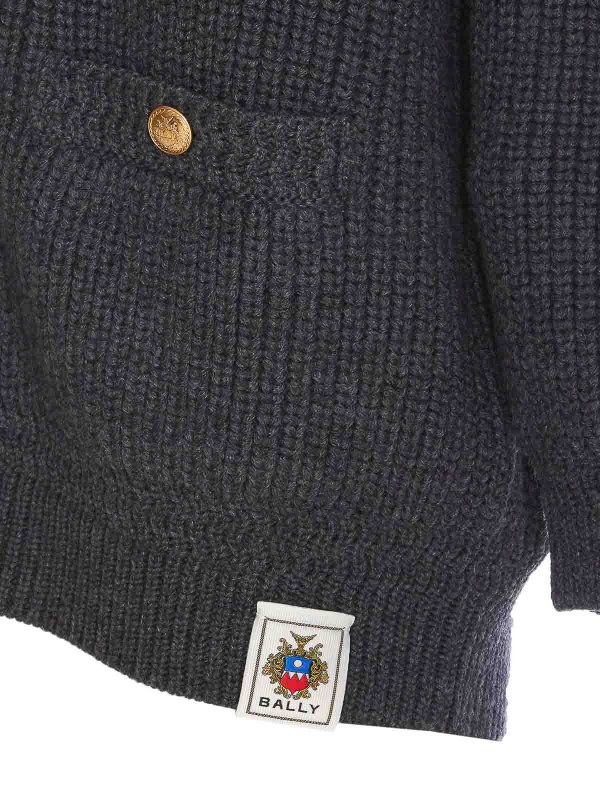 The Best Shops BALLY: Cárdigans - Cárdigan - Gris