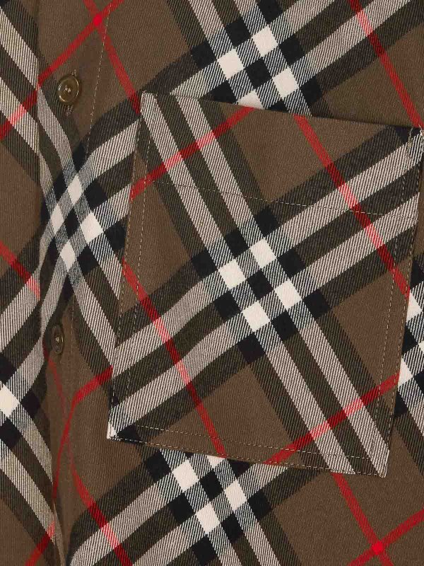 The Best Shops BURBERRY: シャツ - シャツ - ブラウン