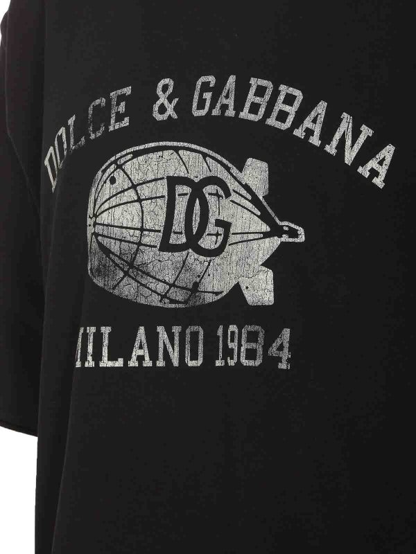 The Best Shops DOLCE & GABBANA: t-shirts - Black T-Shirt