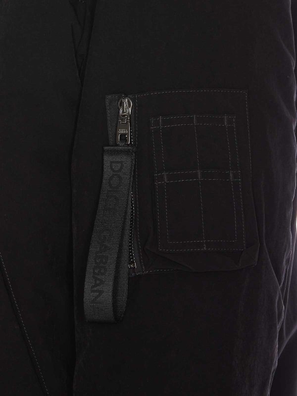 The Best Shops DOLCE & GABBANA: casual jackets - Black Down Jacket