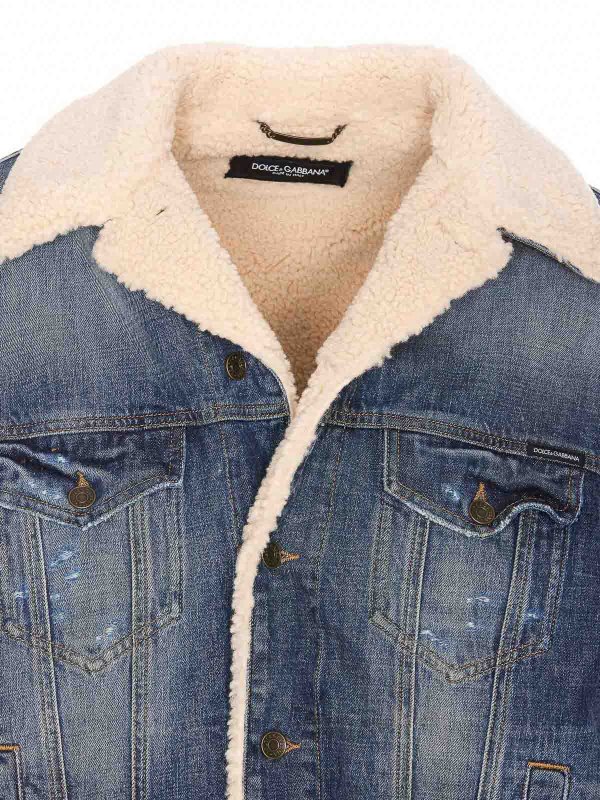 Denim Jacket shop online: DOLCE & GABBANA
