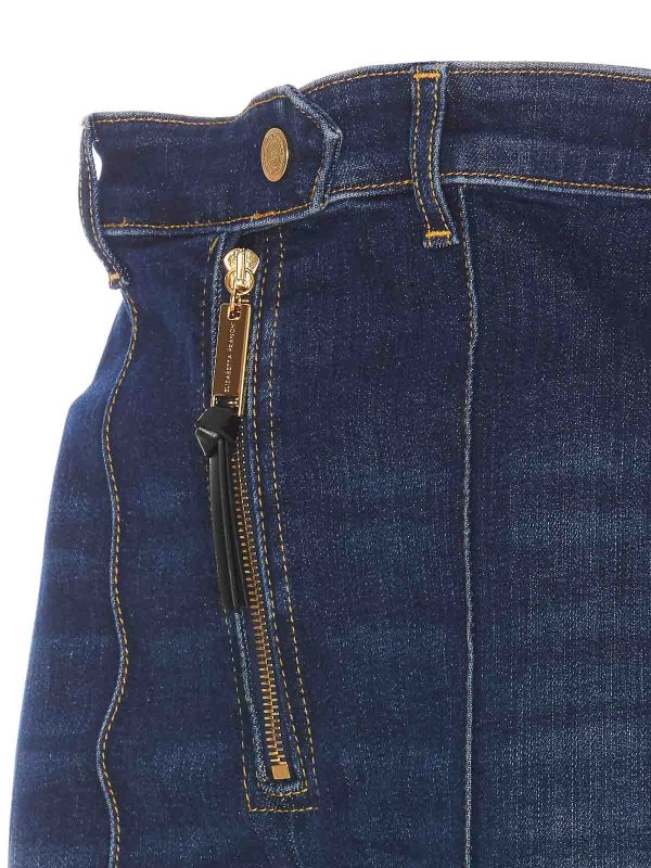 The Best Shops ELISABETTA FRANCHI: jeans bootcut - Jeans in denim