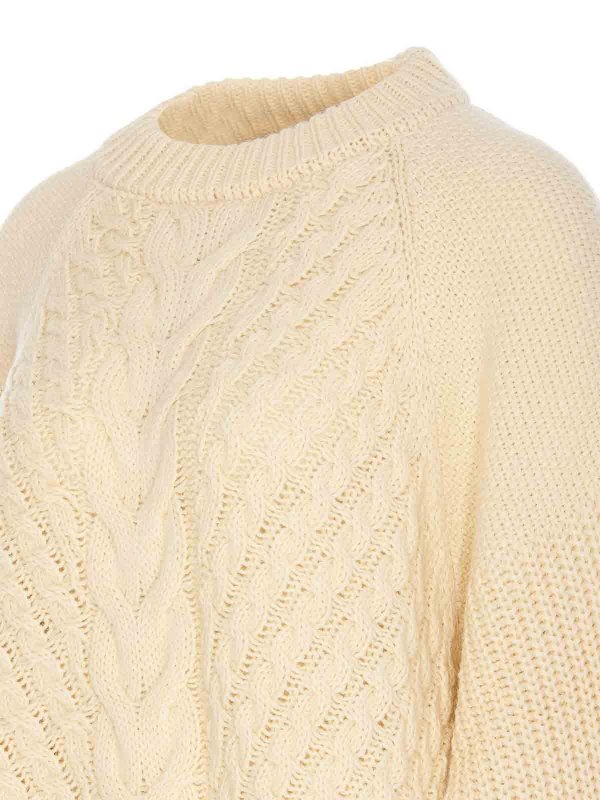 The Best Shops ESSENTIEL ANTWERP: crew necks - Off White Grive Pullover