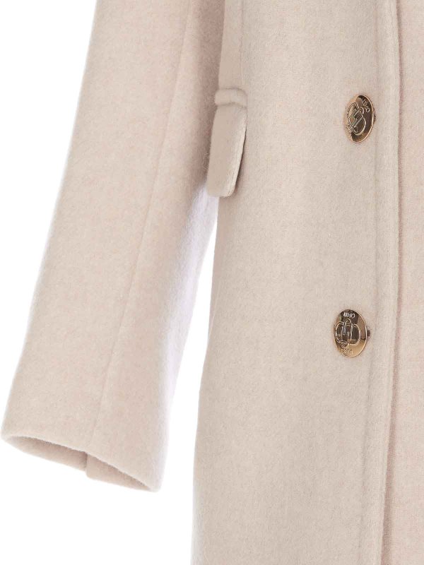 コート LIU JO Woman Coat Beige CF4333T2583 X0603 Liu Jo Coat - Beige - Women | CF4333T2583X0603 | thebs.com