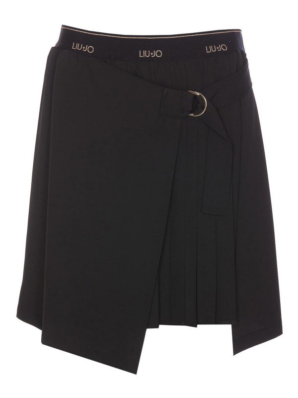 Liu Jo: Jupes midi et au genou - Jupe Midi - Noir