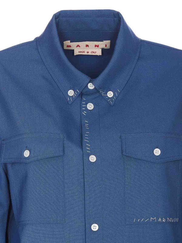 Hemd - Blau shop online: Marni