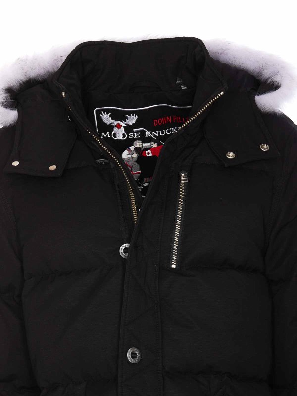 Black Original Down Jacket shop online: MOOSE KNUCKLES
