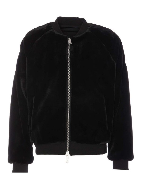 MOOSE KNUCKLES buy online ボンバージャケット - 黒