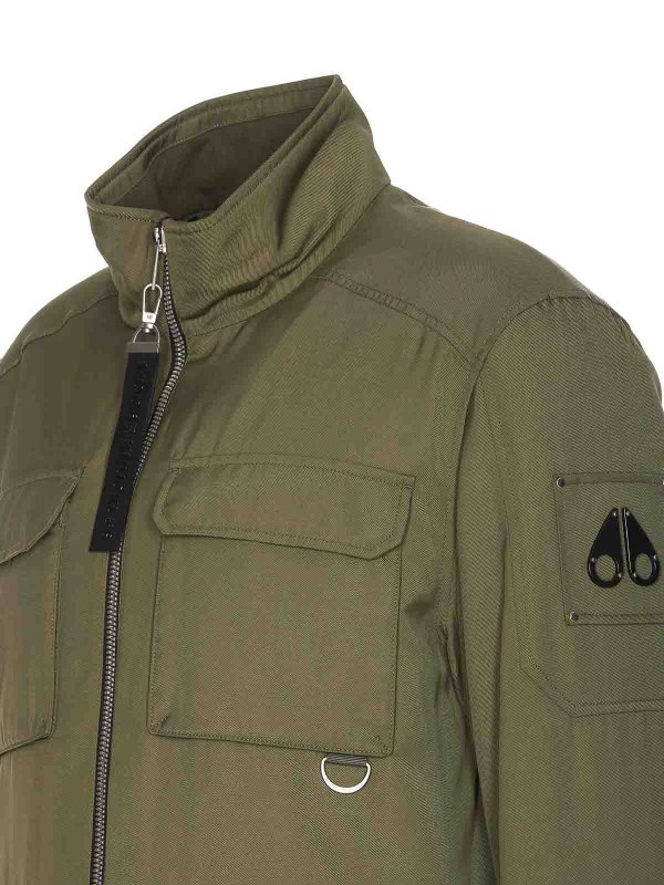 The Best Shops MOOSE KNUCKLES: casual jackets - Green Douglas Field Jacket