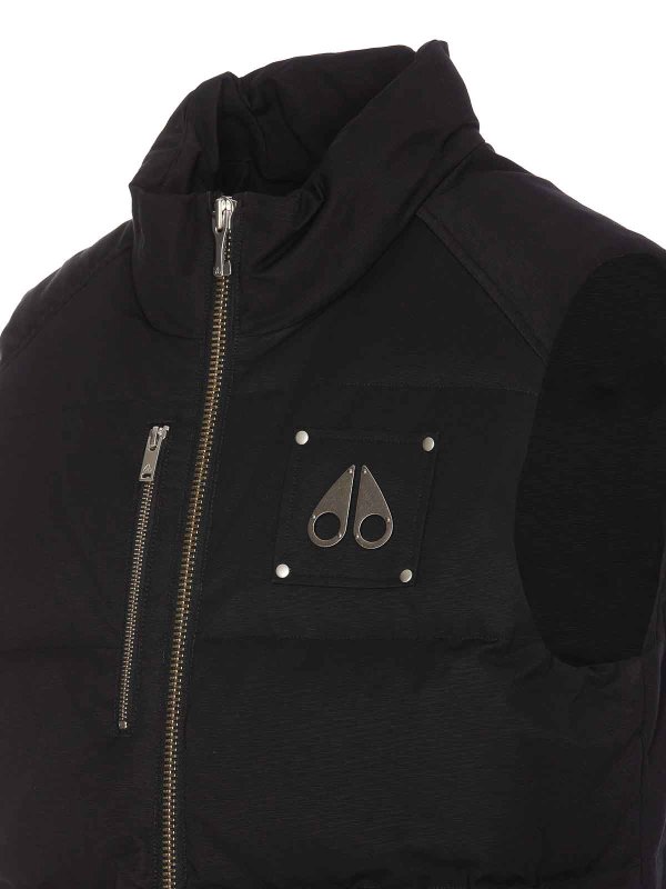 The Best Shops MOOSE KNUCKLES: Westen - Weste - Schwarz