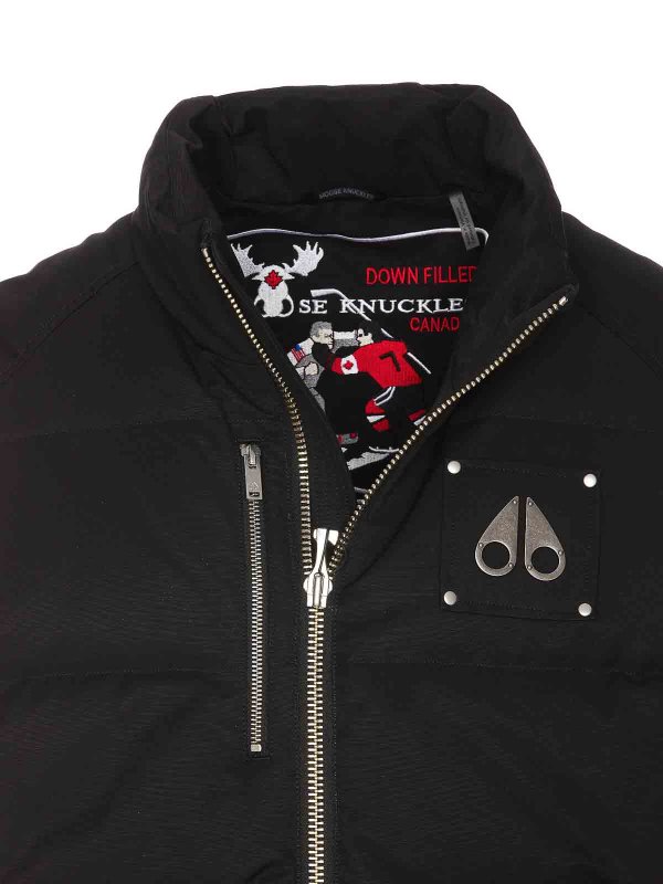 Weste - Schwarz shop online: MOOSE KNUCKLES