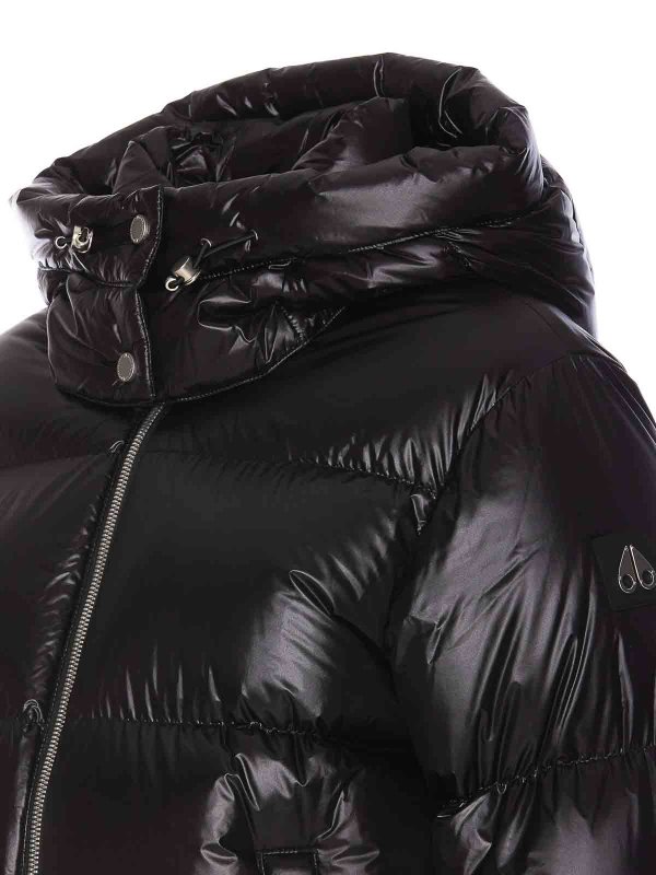 The Best Shops MOOSE KNUCKLES: casual jackets - Black Moonstone Down Jacket