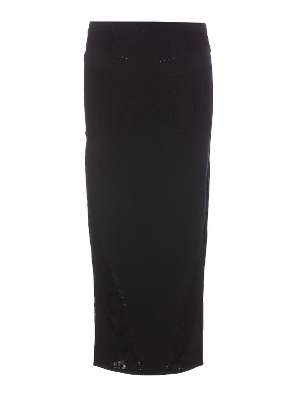 PATRIZIA PEPE: ニーレングススカート＆ミディ丈 online - 膝丈/ミディスカート - 黒