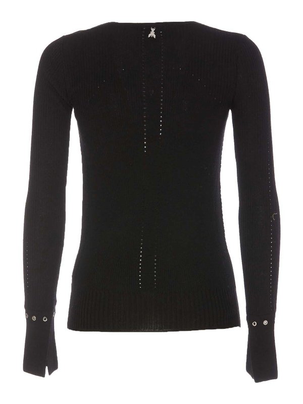 PATRIZIA PEPE: クルーネック online - クルーネック - 黒