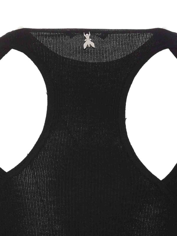 The Best Shops PATRIZIA PEPE: crew necks - Black Sweater