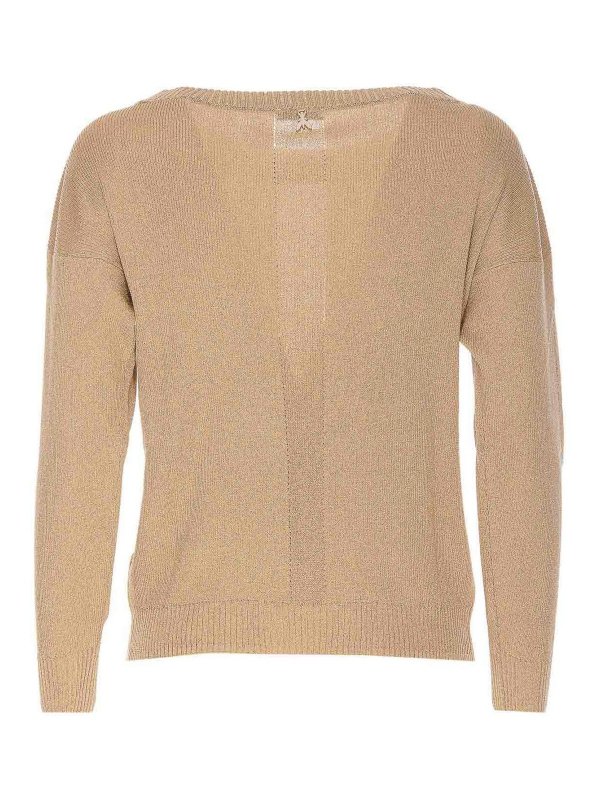 PATRIZIA PEPE: Pull col rond online - Pull Col Rond - Beige