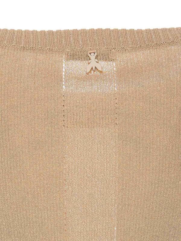 The Best Shops PATRIZIA PEPE: Pull col rond - Pull Col Rond - Beige