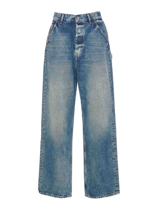 PATRIZIA PEPE: ブーツカットジーンズ - ブーツカットジーンズ - ブルー