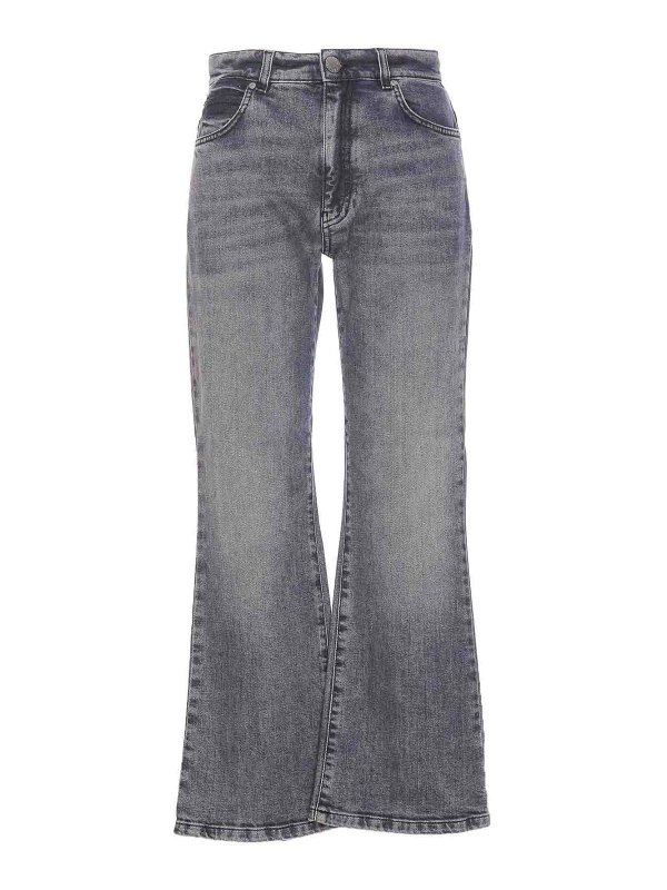 Pinko: ブーツカットジーンズ - ブーツカットジーンズ - グレー