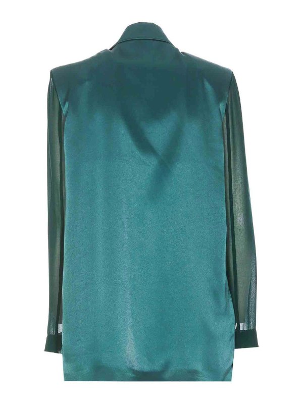 Pinko: vests online - Green Gagny Vest