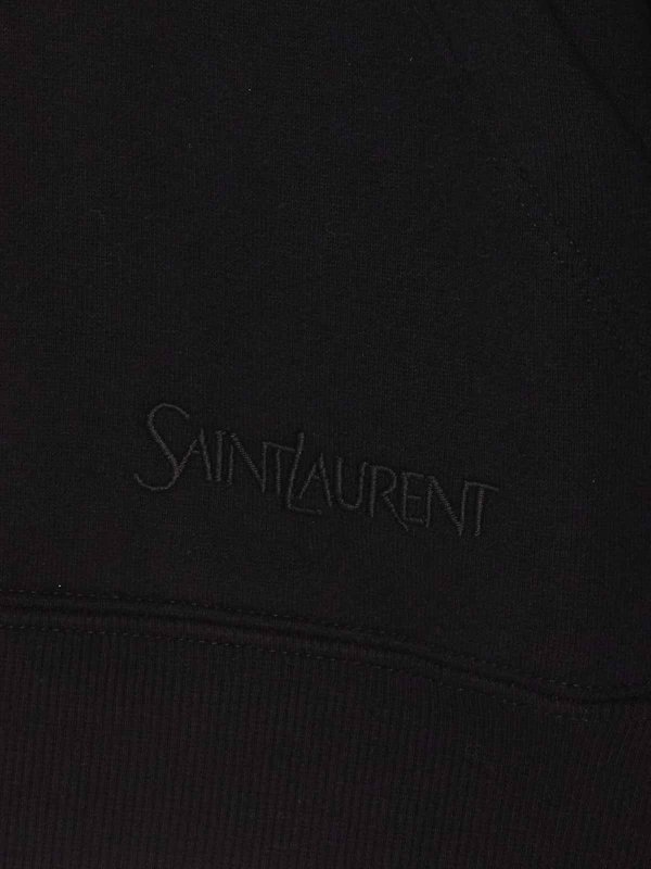 The Best Shops SAINT LAURENT: Sweatshirts & Sweaters - Camionneur Molleton Hoodie