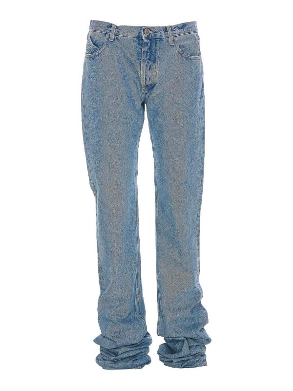 The Attico: bootcut jeans - Denim Jeans