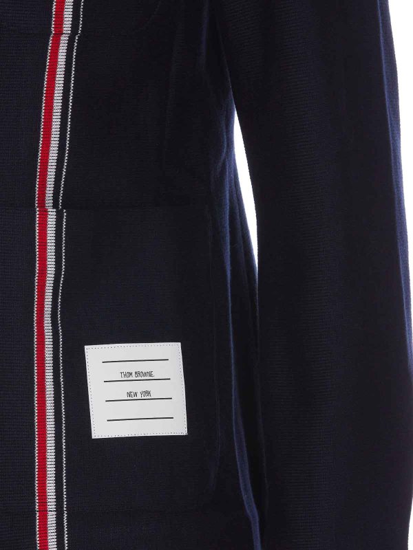 Thom Browne Jacket - Blue - Women | FJT331AJ0139415 | thebs.com