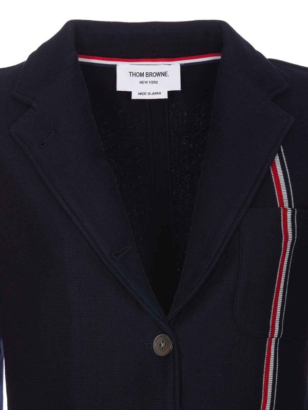 Thom Browne Jacket - Blue - Women | FJT331AJ0139415 | thebs.com