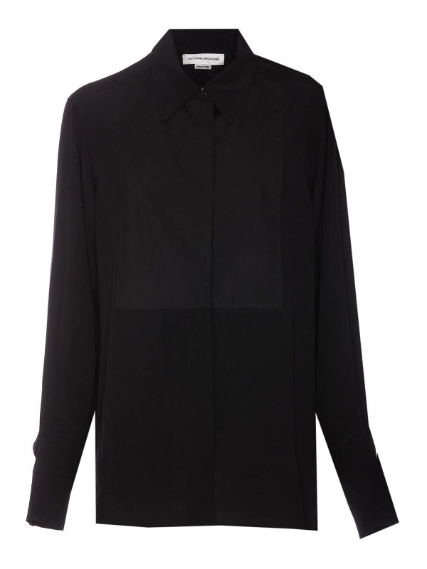 VICTORIA BECKHAM: シャツ - シャツ - 黒
